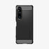 ACS02841 - Sony Xperia 1 III Case Rugged Armor in matte black showing the back